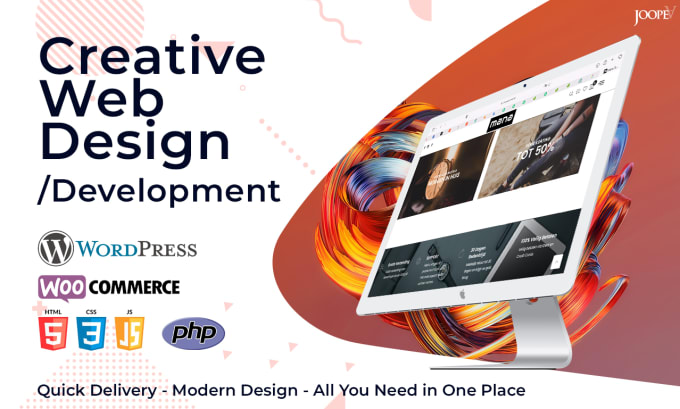 Gig Preview - Develop and design modern and responsive websites