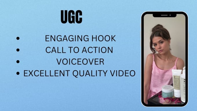 Gig Preview - Create ugc videos and ads for tiktok or other social media