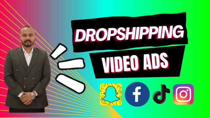 Bestseller - create dropshipping video ads for tiktok ads or facebook ads