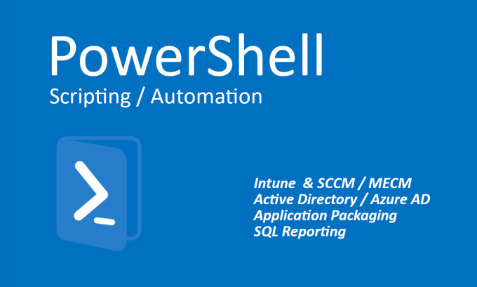 Bestseller - create custom powershell scripts for your automation needs