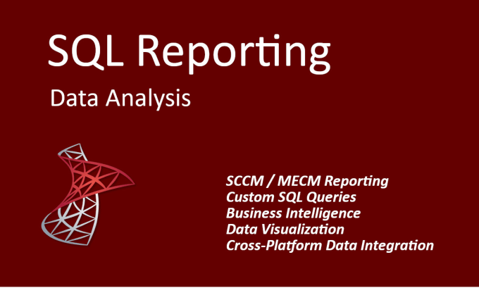 Gig Preview - Create custom sql reports your IT management needs