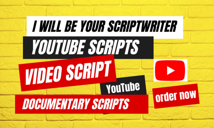 Bestseller - write engaging youtube script, document script, nba cannel