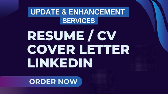 Gig Preview - Craft ats optimized resumes, cover letters and update linkedin profiles