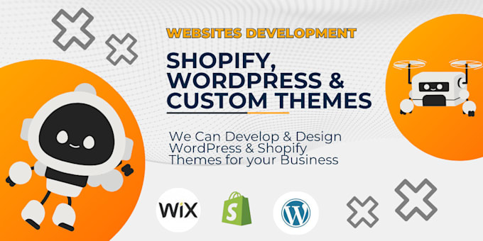 Gig Preview - Develop and design wordpress shopify websites for your business