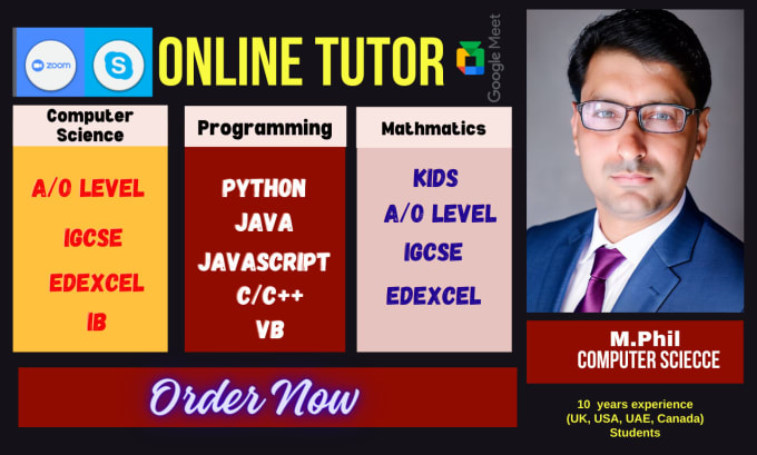 Gig Preview - Expert online tutor ao level, igcse, ib, edexcel computer science