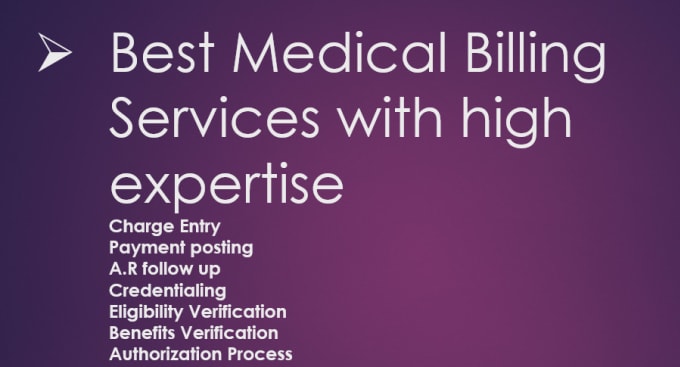 Gig Preview - Do medical billing,credentailing,authorization and beneftis verificatin process