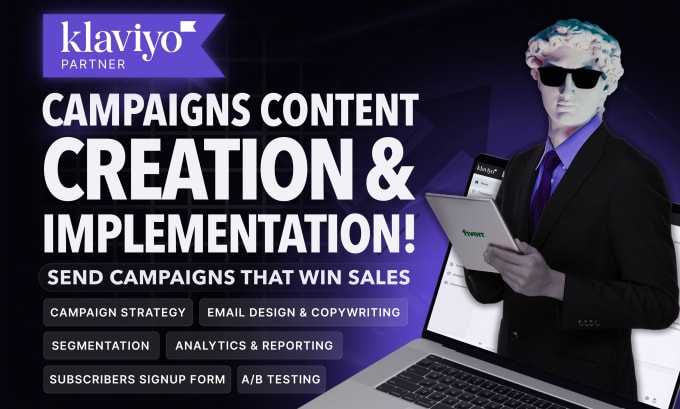 Bestseller - manage email marketing with klaviyo for your ecommerce brand