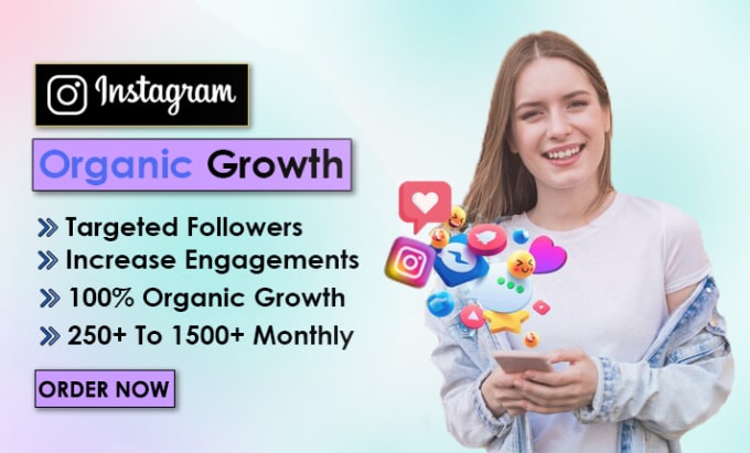 Gig Preview - Do organic instagram promotion for instagram growth