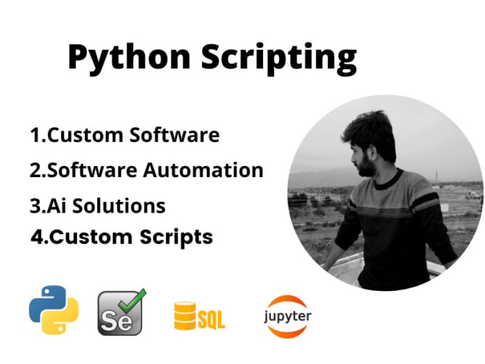 Gig Preview - Provide  custom python scripts for saas , ai solution