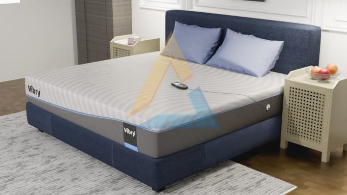 Gig Preview - 3d mattress animation 3d mattress modelling 3d furniture animation in c4d