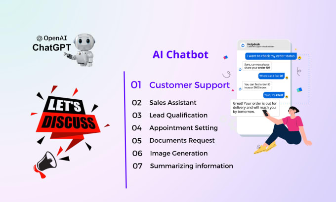 Gig Preview - Our agency will create ai chatbot for your business