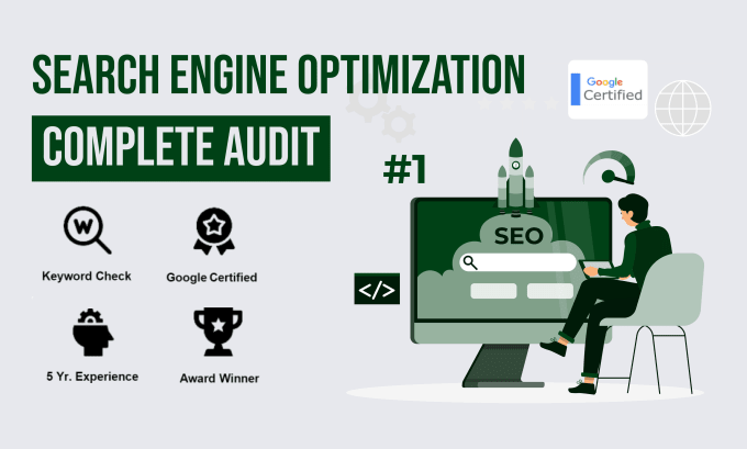 Gig Preview - Website audit technical SEO audit competitor analysis with audit report