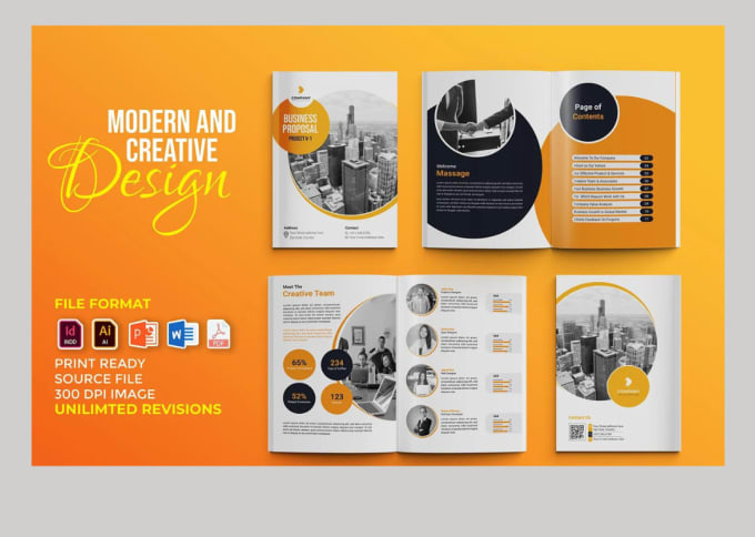 Gig Preview - Design brochure, company profile, annual report, whitepaper, booklet