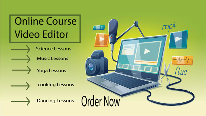 Gig Preview - Edit educational video course for all platforms using adobe premiere