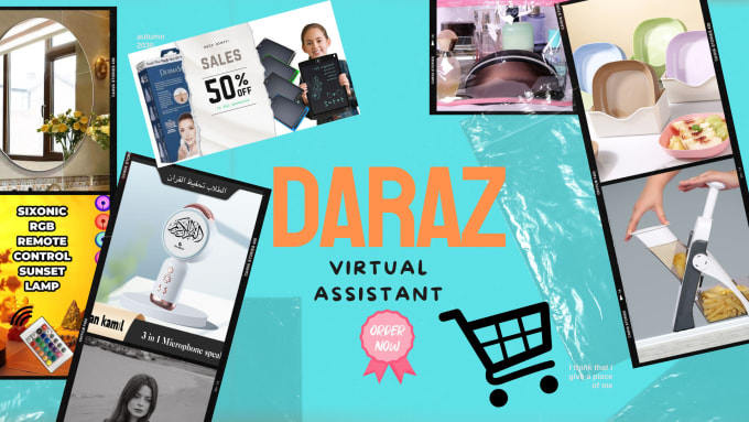 Gig Preview - Manage your daraz store as virtual assistant VA