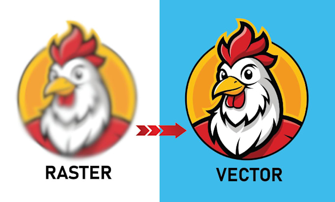 Gig Preview - Do vector logo, tracing, convert, redraw or vectorize image