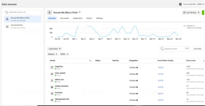 Gig Preview - Facebook pixel install, conversion API, google analytics 4