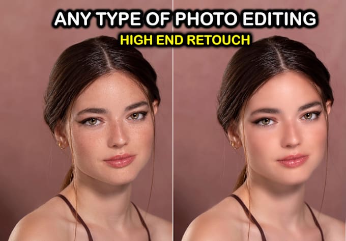 Gig Preview - Expert level retouching for high end portrait photography