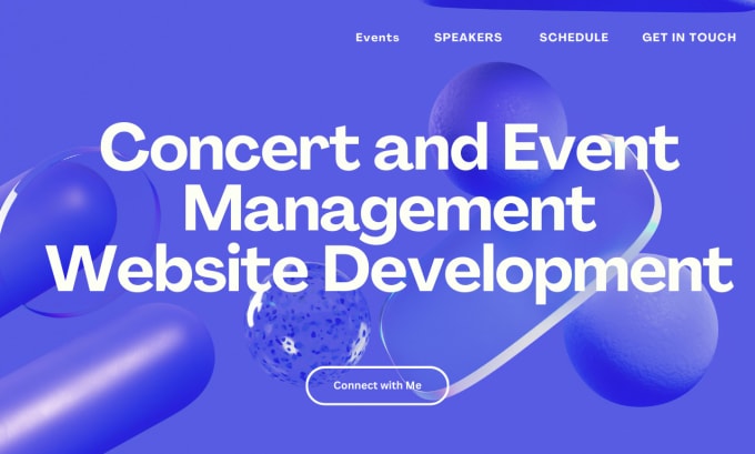 Gig Preview - Make website for event, concert planning  management