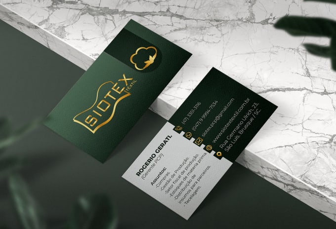 Gig Preview - Create a modern and perfect business card for you