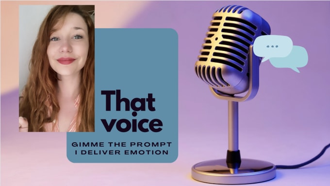 Gig Preview - Act upbeat, emotional and promo voice overs and songs