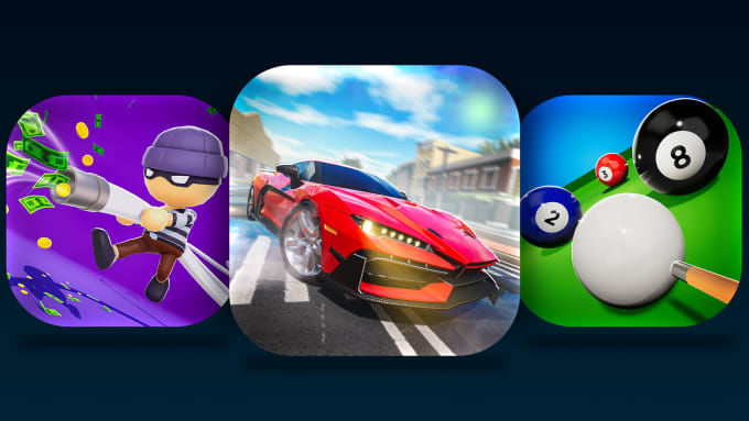 Gig Preview - Create stunning 3d game icons and app icons for you