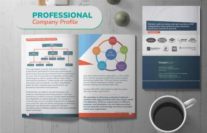 Gig Preview - Design your business plan, company profile, and annual reports fully editable