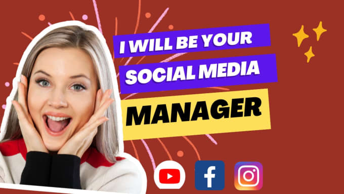 Gig Preview - Be your social media manager for fast organic growth