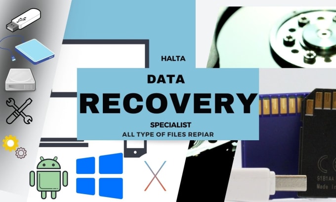 Gig Preview - Recover data from any kind of devices