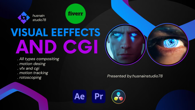 Gig Preview - Do vfx, compositing, animation, clean up, background remover