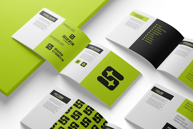 Gig Preview - Design brand style guide or brand identity or business logo