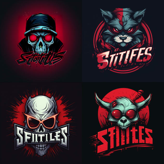 Gig Preview - Create unique gaming, pictorial logo design