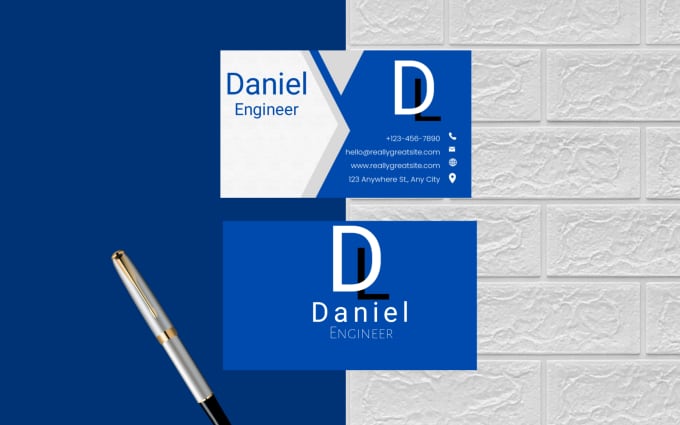 Gig Preview - Design a professional business card