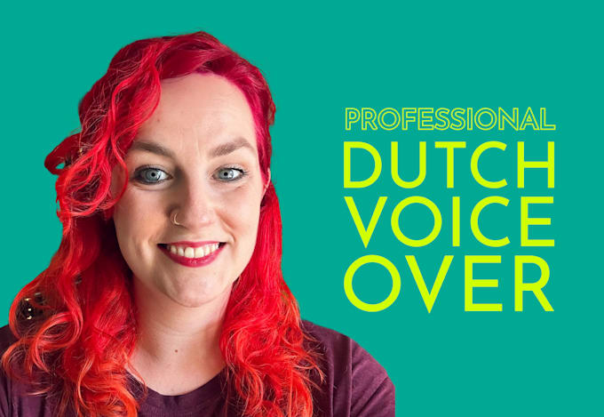 Gig Preview - Be your young, bright, smooth, involved professional dutch female voice over