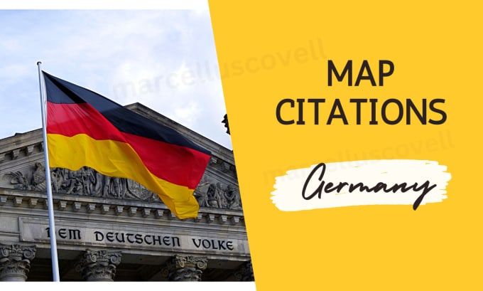 Gig Preview - Create german map citations for local SEO effectiveness