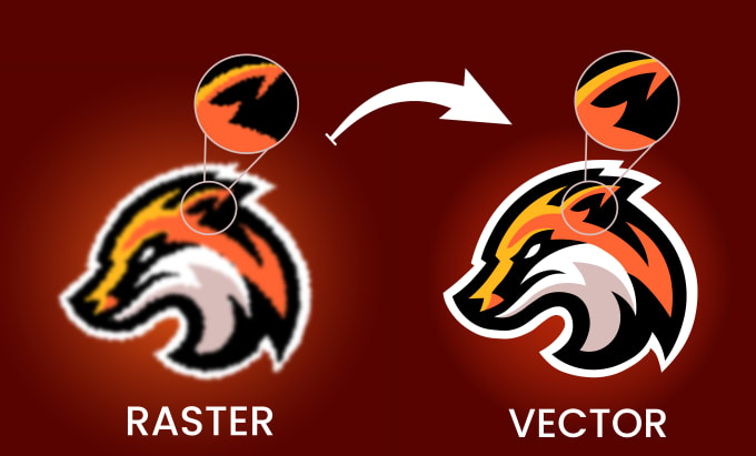 Gig Preview - Do vector trace to fix or recreate logo, and illustration