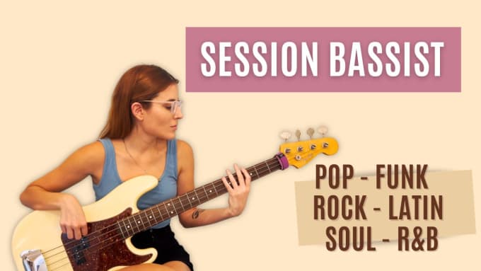 Gig Preview - Be your session bass player