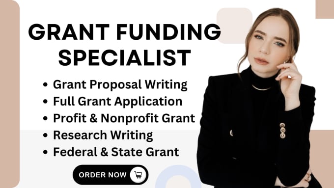 Gig Preview - Research grant, write grant, submit grant proposal, business plan or nonprofit