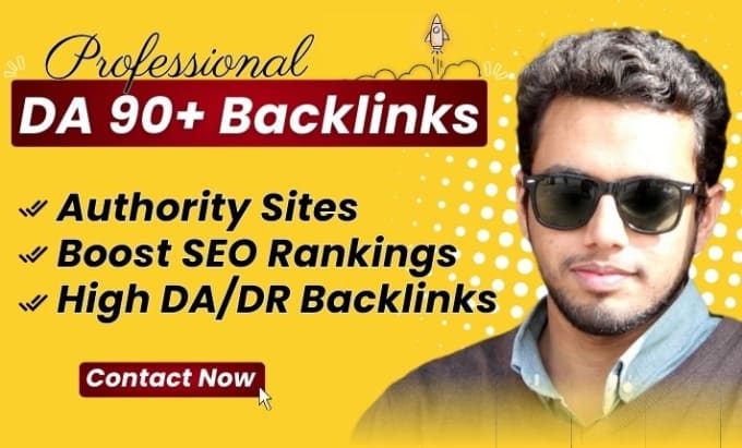 Gig Preview - Do manual link building service for high da backlinks