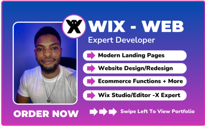 Gig Preview - Our agency will redesign wix website redesign wix website design wix redesign wix studio website