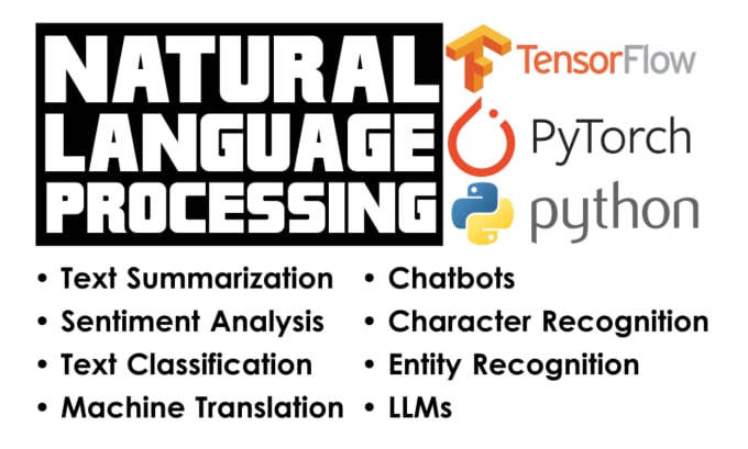 Gig Preview - Do nlp natural language processing projects in python