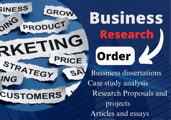 Gig Preview - Research on business and marketing case studies