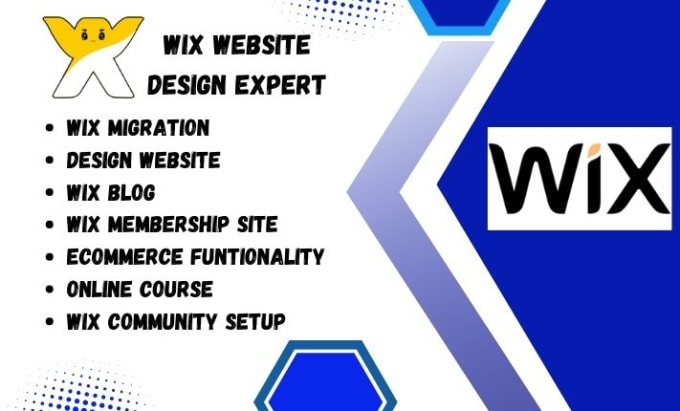 Gig Preview - Setup wix online course, wix community, membership site and wix blog