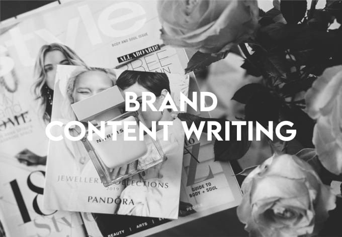 Gig Preview - Do brand content writing for your niche