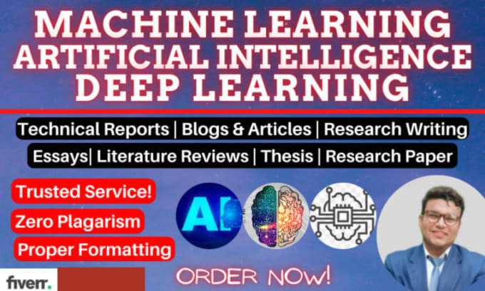 Gig Preview - Do expert machine learning, deep learning projects and tasks