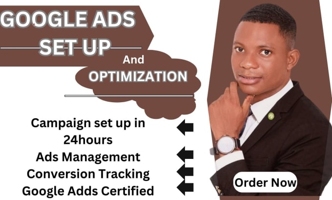 Gig Preview - Create, manage and optimize converting google ads campaigns