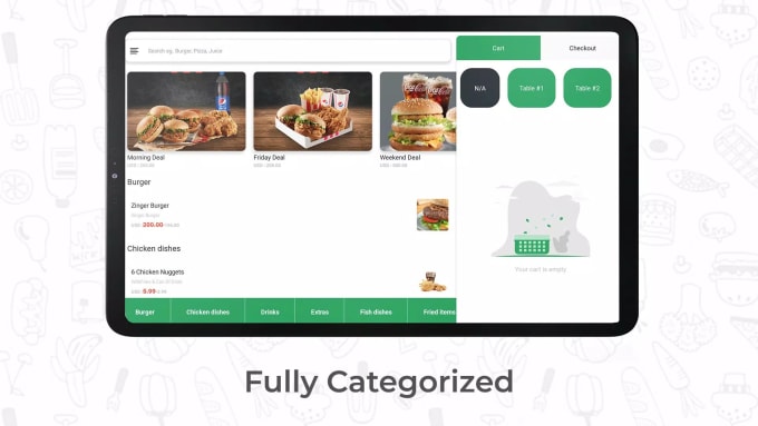 Gig Preview - Provide  restaurant  point of sale and food ordering system