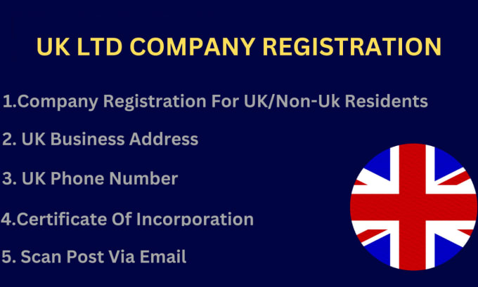 Gig Preview - Do UK ltd company registration for UK and non UK residents