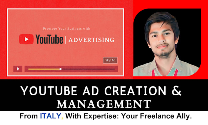 Gig Preview - Set up commercial youtube video ads to promote your business, product, channel