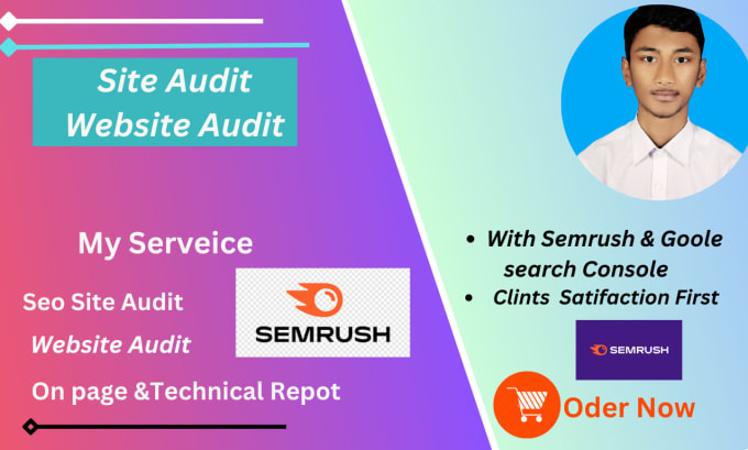 Bestseller - perform semrush audit report and increase your site health score